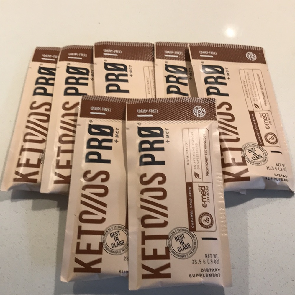 KETO//OS Pro Caramel Cold Brew